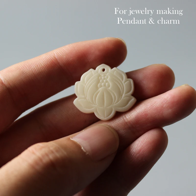 Оптовая продажа резная гайка Tagua искусственное ожерелье из натурального дерева