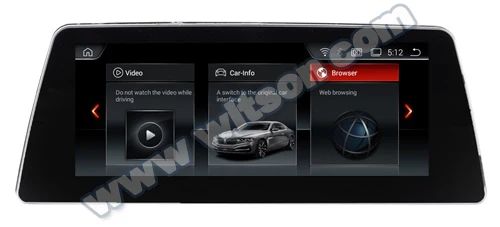 PX6 Android 8 1 дюймов ips большой экран автомобильный DVD для BMW 5 серия G30 2018 2 Гб