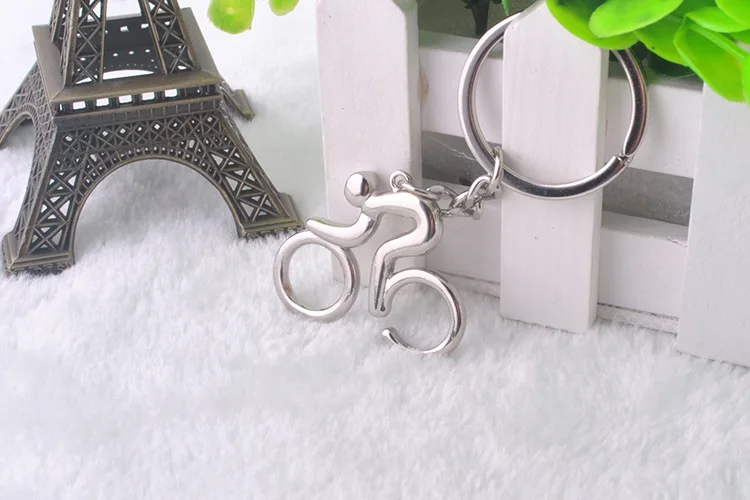 Брелок фигурка для спортивного мужчины дорожный велосипед украшение сувениры