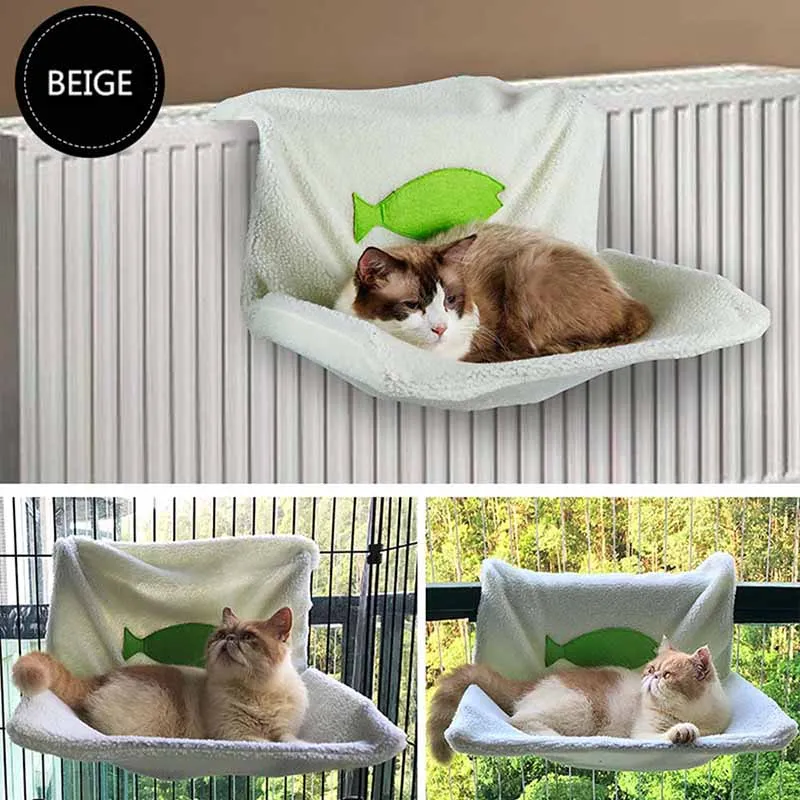Гамак для кошек на осень и зиму мягкое теплое одеяло подушка щенков теплая