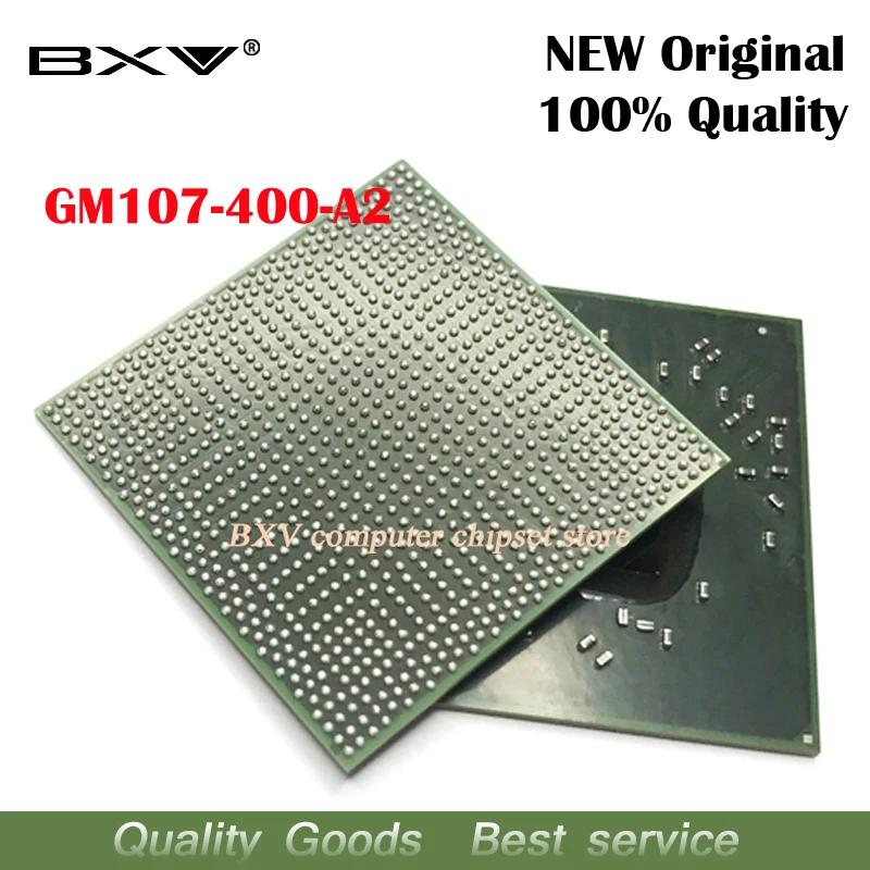 GM107 400 A2 100% новый bga чип reball с шариками IC чипы|Интегральные схемы| |