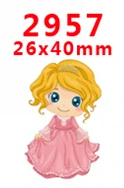 30 шт мультфильм персонаж плоское украшение из смолы PR 2942 - Цвет: 2957