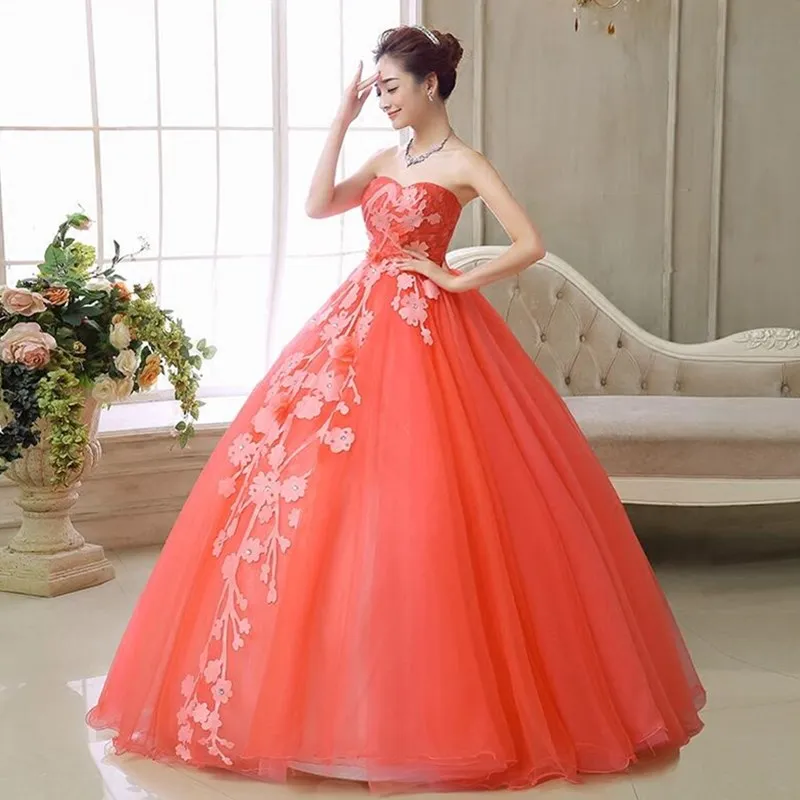 Ruthshen без бретелек Пышное Платье Vestidos сладкий 16 Бальные платья дешевый вечерние платья C аппликацией Новые поступления