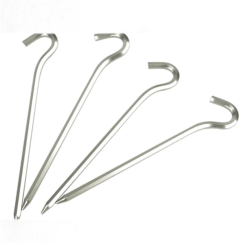 4 шт./компл. Дизайн Открытый Отдых колья для палатки колышки Алюминий сплав