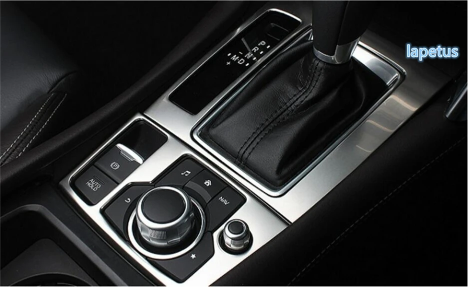

Lapetus Center Control Gear Shift Panel Decoration Frame Cover Trim 2 Pcs Stainless Steel For Mazda 6 Sedan & Wagon 2016 2017