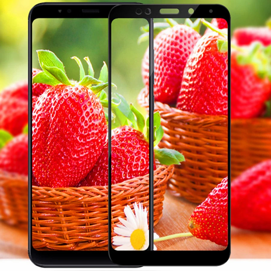 2.5D полное покрытие закаленное стекло HD пленка Защита экрана для Xiaomi mi A2 Lite Max 3 Pro x