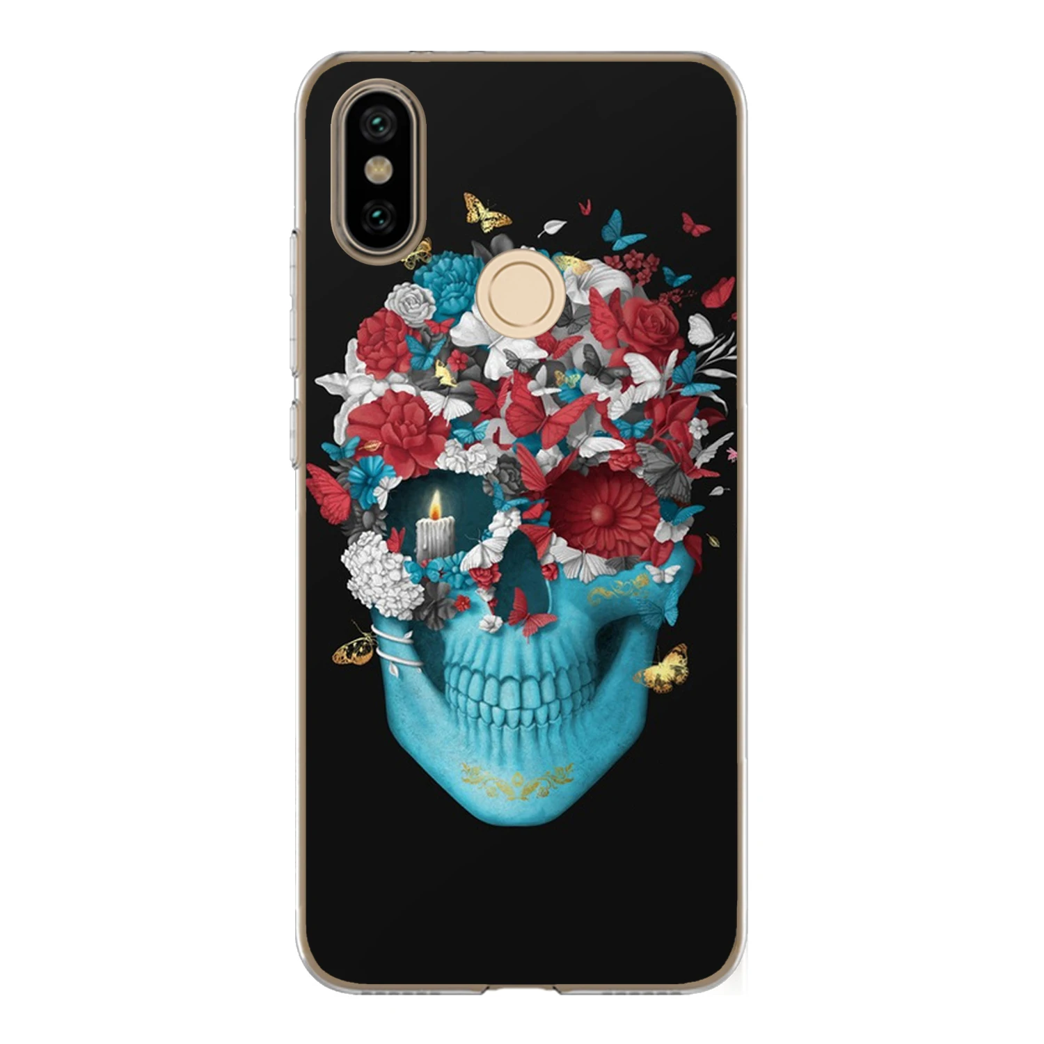 Чехол для Xiaomi Mi A2 6X чехол 5 99 дюйма мягкий ТПУ силикон классные цветные очки