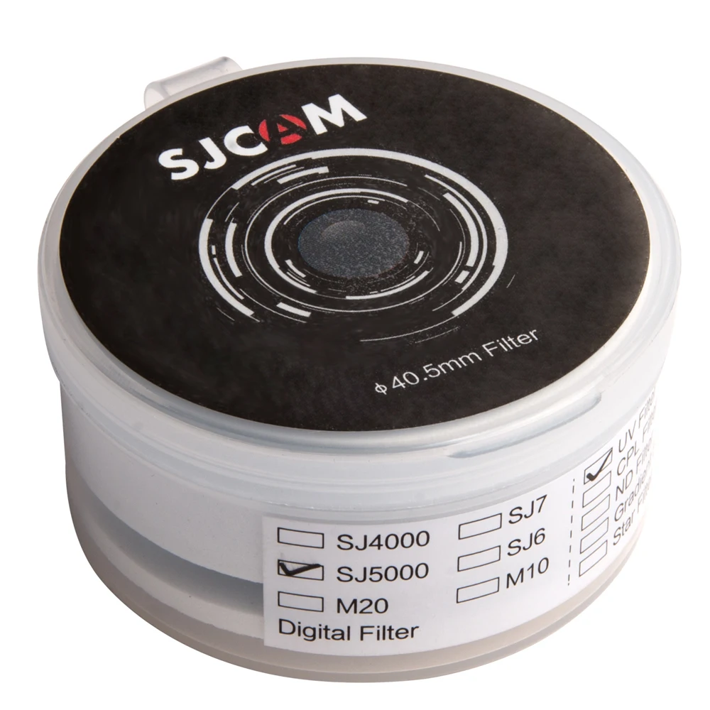 Аксессуары SJCAM серии SJ5000 УФ фильтр 40 5 мм с многослойным покрытием Защитная линза