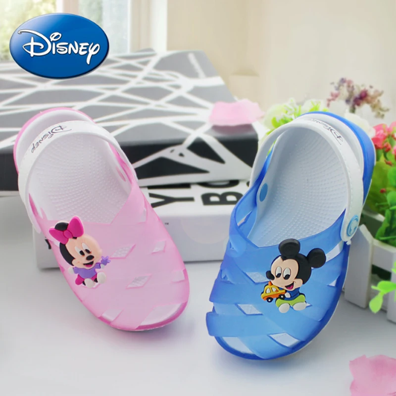 Новинка 2018 летняя детская обувь Disney классные пляжные сандалии для детей