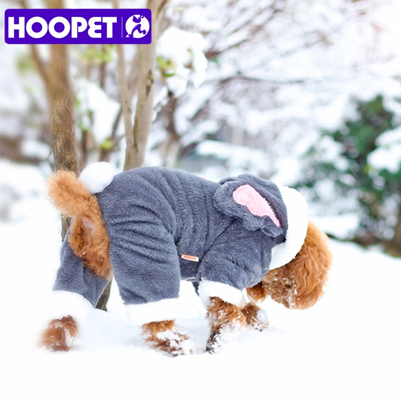 HOOPET/Одежда для домашних животных; Одежда для собак, кошек, четвероногих; теплая одежда; хлопковое Стеганое пальто; милый модный костюм котенка и щенка