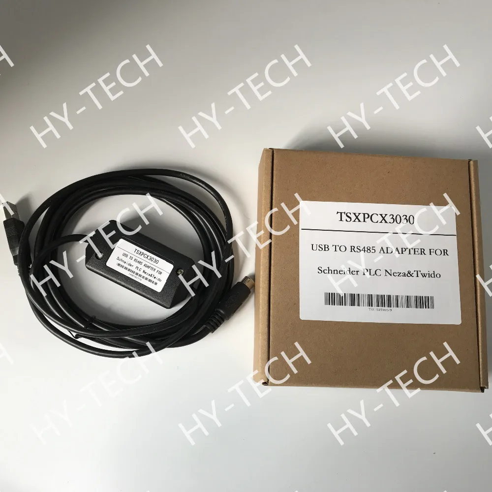 Кабель для программирования PLC TSXPCX3030 USB Интерфейс адаптер TSX Neza и Twido серии USB/RS485