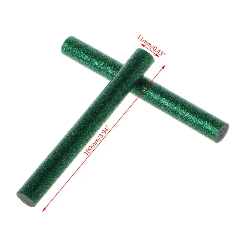 

10PCS 11mm X 100mm Hot Melt Glue Sticks for DIY Craft Phone Case Alloy Toy Art Model Album Repair Adhesive Stick Tool Accessorie