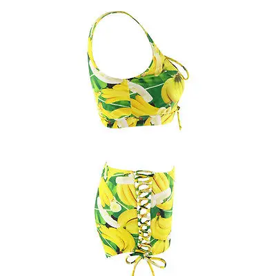 Размера плюс 2017 сексуальный комплект бикини Высокая талия купальный костюм Для