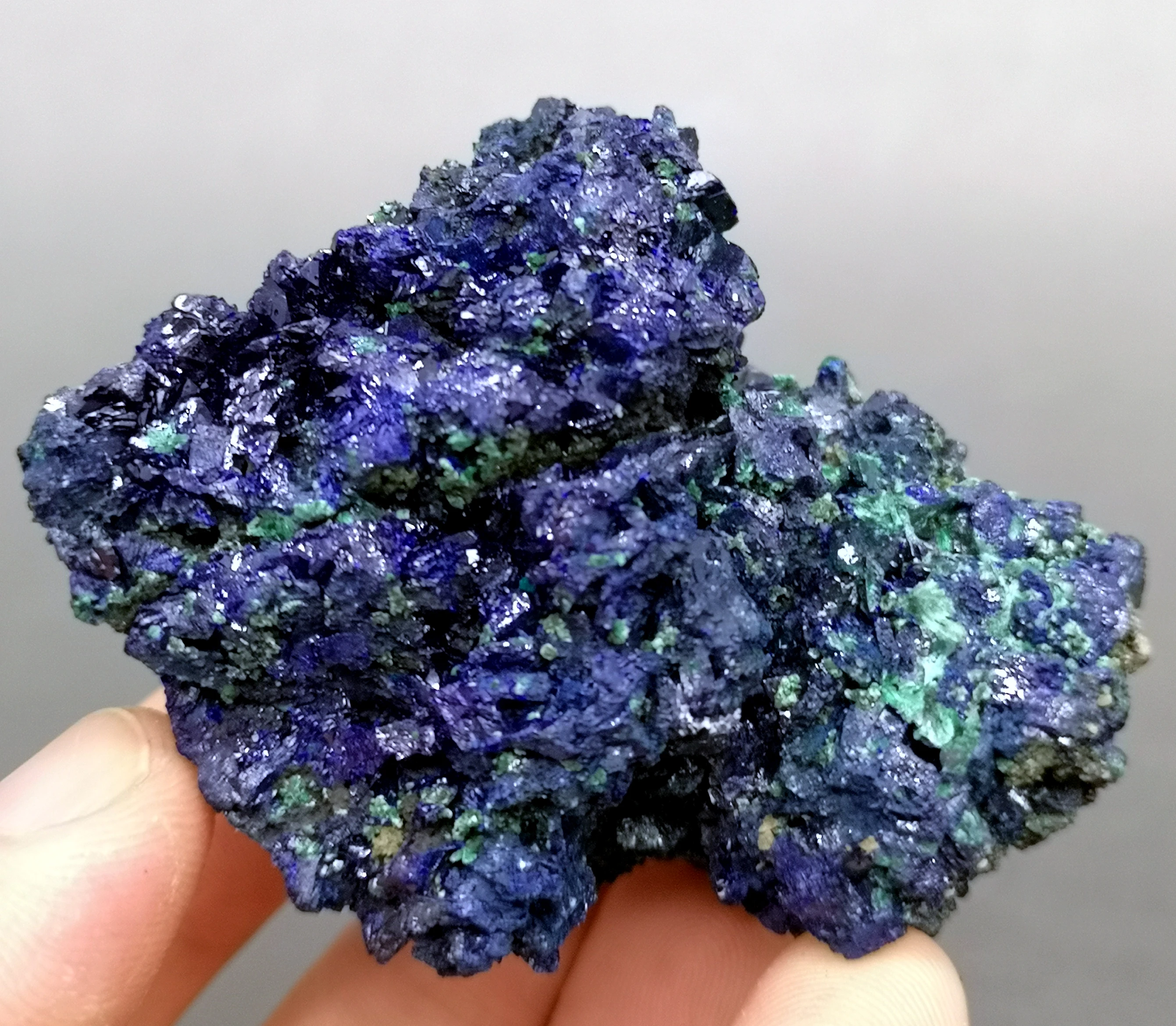 Самых популярных моделей! 95 г Натуральный Камень Блестящий Азурит и Малахитовый