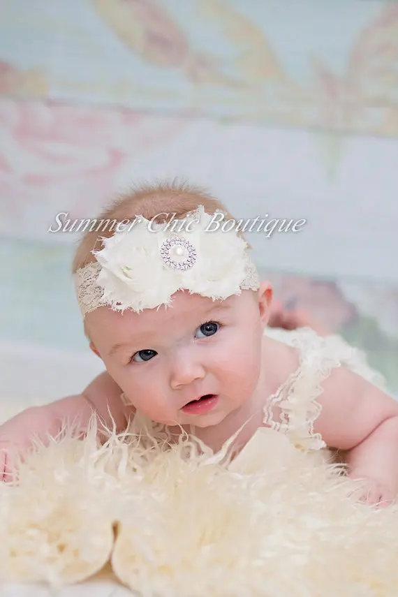 Розничная продажа девушки кружева ободки для девочек-подростков потертый шик