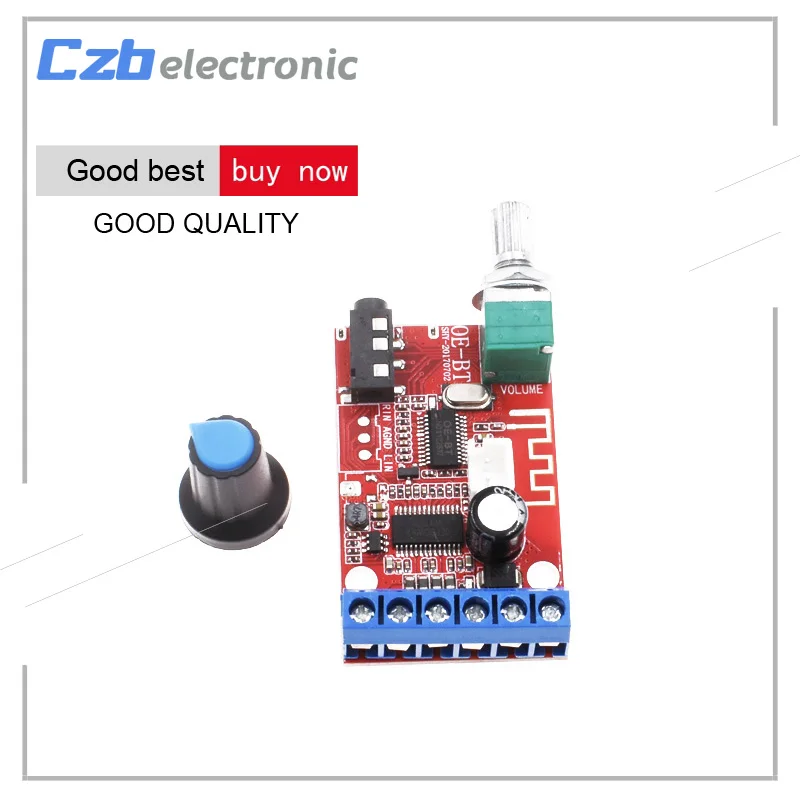 DC 12 V 30 W * 2 Bluetooth 4 приемник стерео усилитель мощности плата AUX USB|Модули для умного