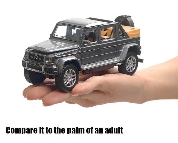 Новинка 1:32 Maybach Benz G650 литая модель автомобиля литые игрушки и игрушечные машины игрушечные машинки Детские игрушки для детей Подарки Игрушка для мальчика