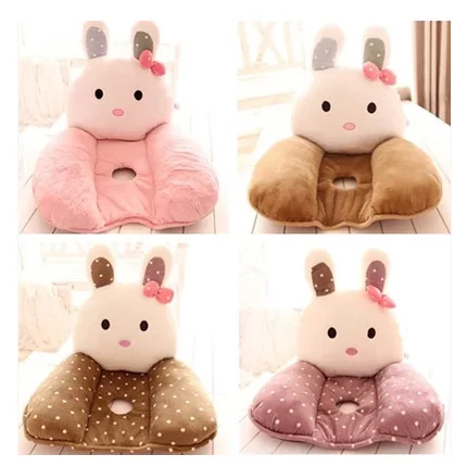 Бесплатная доставка плюшевая подушка с мультяшным кроликом для поддержки