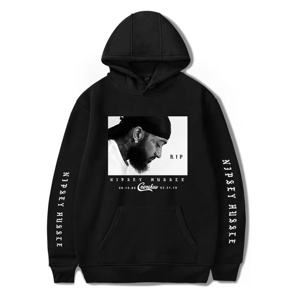 Nipsey Hussle толстовки Для женщин/Для мужчин модные печатных Повседневное с капюшоном