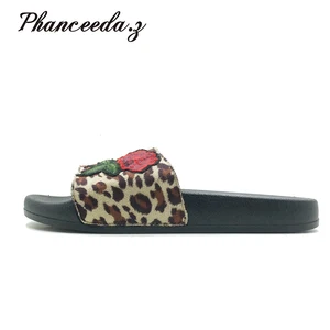 Женские сандалии на плоской подошве, повседневные однотонные шлепанцы, размеры 4, для лета, 2019