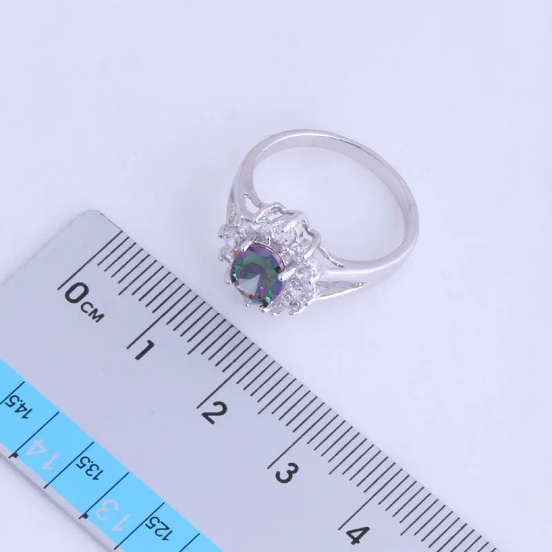 Женский ювелирный комплект из колье и серёг с белым фианитом|colorful jewelry sets|jewelry