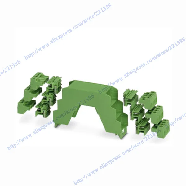 Трехуровневый зеленый пластиковый корпус для электроники plc din rail project box 102*22 5*129