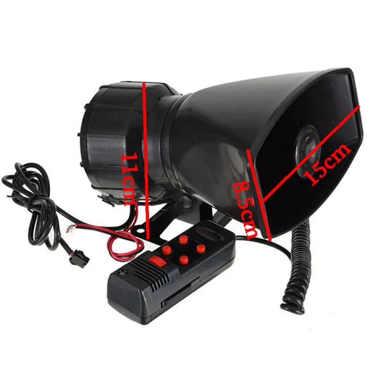 12 В Громкий Сирена мотоцикл автомобильные автомобильной автофургон лодка 5 Звук