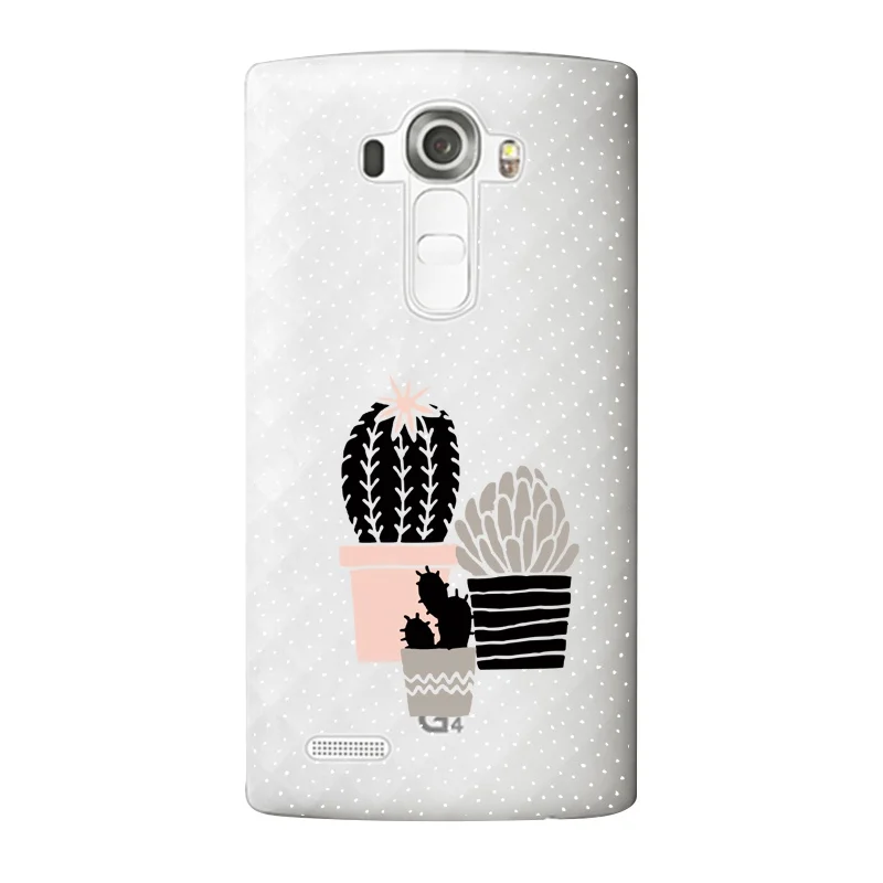 Cactus Soft Clear TPU Phone Case For LG G3 G4 G5 V10 K3 K4 K5 K8 K10 2017 Google Nexus Printed Fish Rabbit Bag Free Shipping | Мобильные