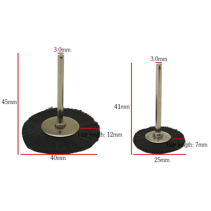 Жесткая абразивная нейлоновая круглая щетка YEODA превосходного качества 3 0 мм