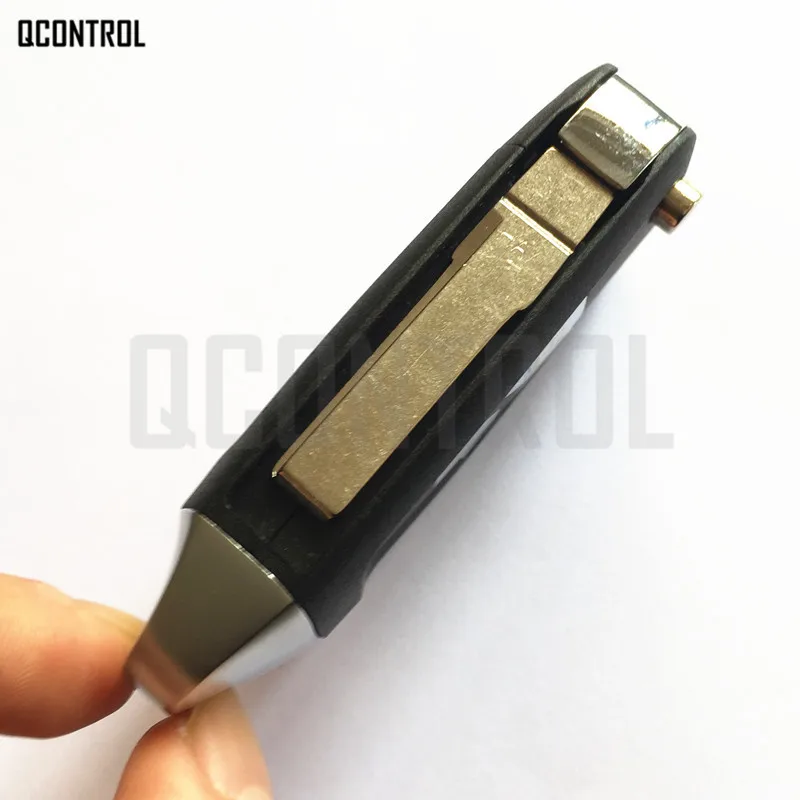 QCONTROL обновленный дистанционный ключ 434 МГц для Audi 8P0837220 автомобиля A3 S3 A4 S4 TT 2005