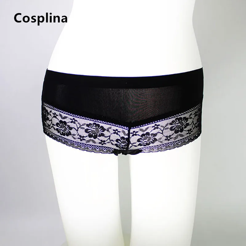 2018 новые пикантные черные кружева boyshort Большие размеры низкая талия лоскутные