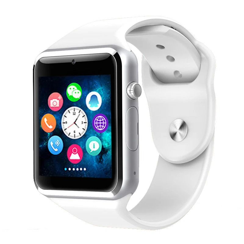 A1 наручные часы Bluetooth Смарт фитнес Шагомер носить SIM Камера Smartwatch для Android телефон