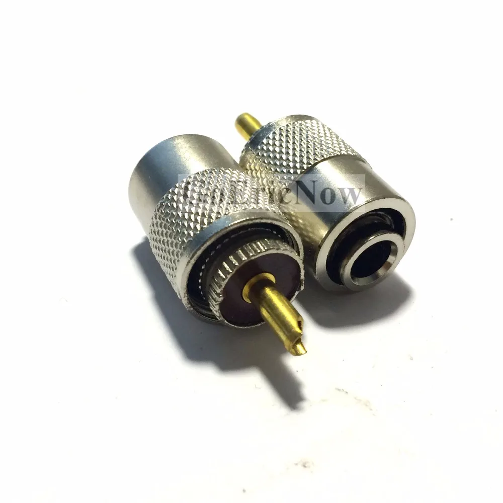 1 шт. RF Coax UHF PL 259 мужской паяльник разъем для RG8 RG213 LMR400 7D FB RG8X коаксиальный кабель