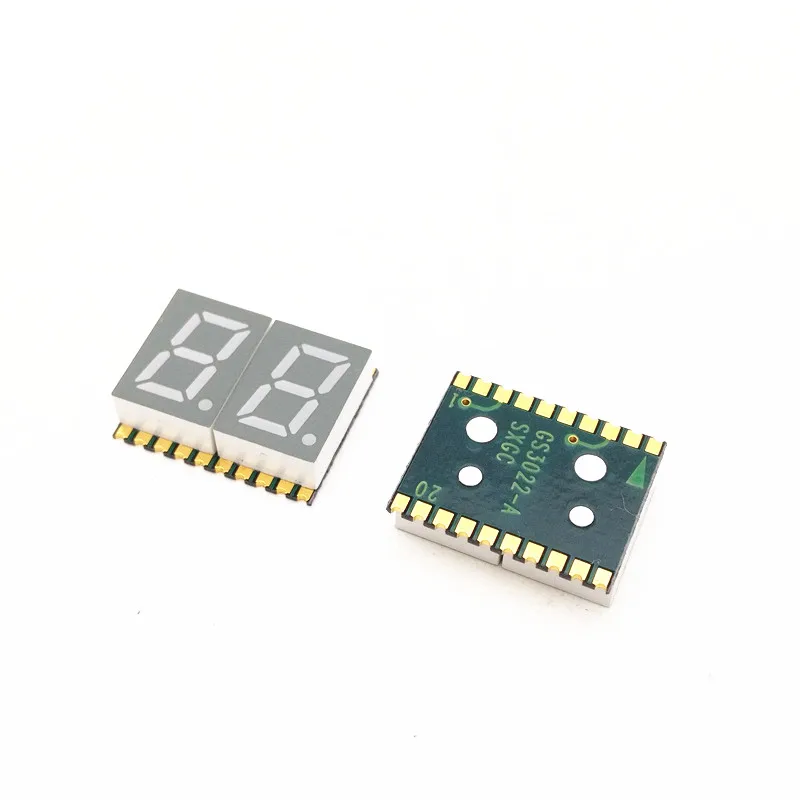 10 шт. новый SMD 2 бит 0 3 дюйма цифровая трубка светодиодный дисплей красный свет 7