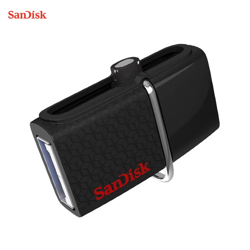 Оригинальный флеш накопитель SanDisk USB OTG 130 м/с 3 0 16 Гб внешний Флешка 32 64 карта