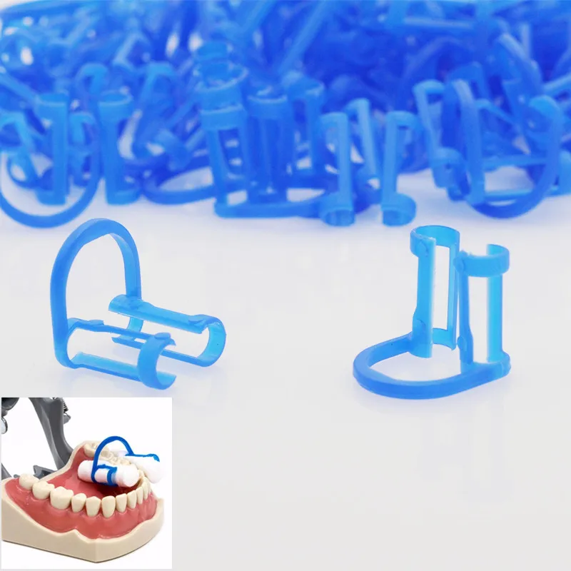 Стоматологическая лаборатория клиника Синий Одноразовый держатель рулона