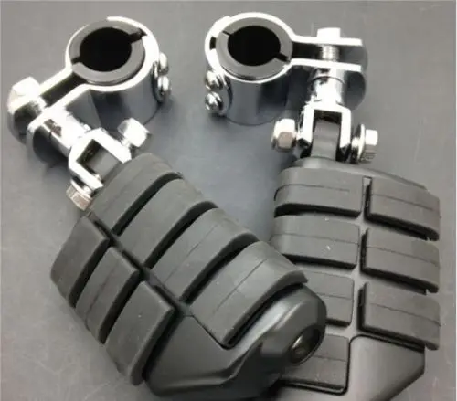 1 &quot~ 1/4&quot Dually хайвеи фиксаторы крепления для ног Harley Honda Shadow 750 Yamaha Suzuki Triumph Bobber