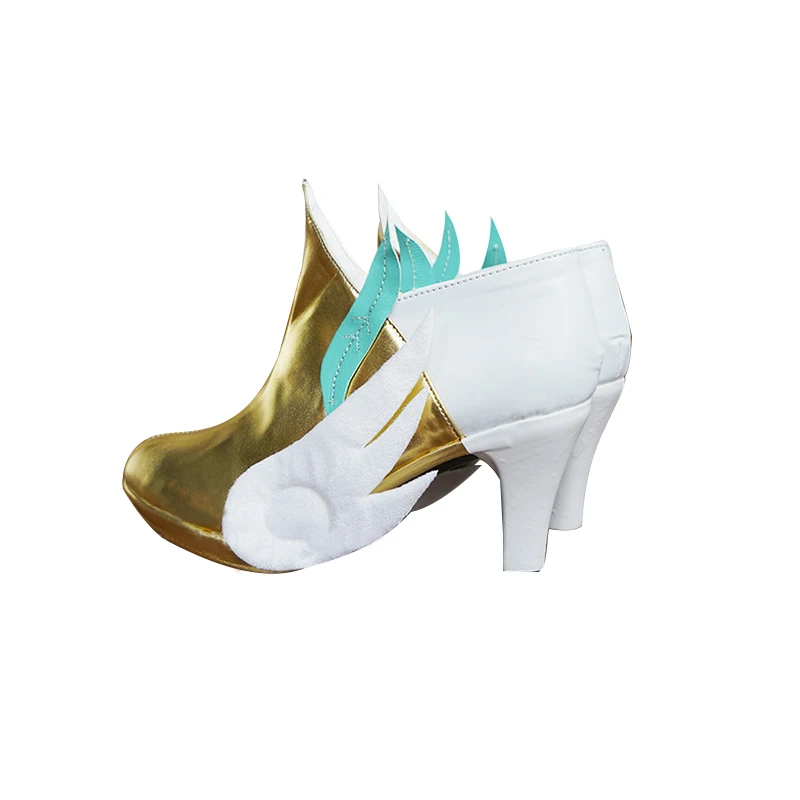 

ROLECOS Game LOL Cosplay Shoes Star Guardian Soraka Cosplay Shoes Soraka LOL Game Women Cosplay Shoes