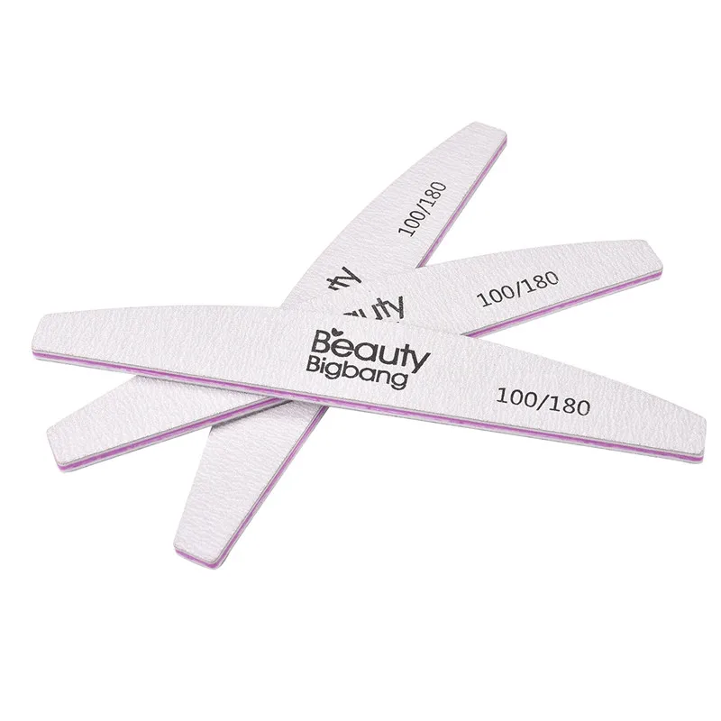 BeautyBigBang 3 шт. пилка для ногтей шлифовальный буферный блок педикюра маникюра