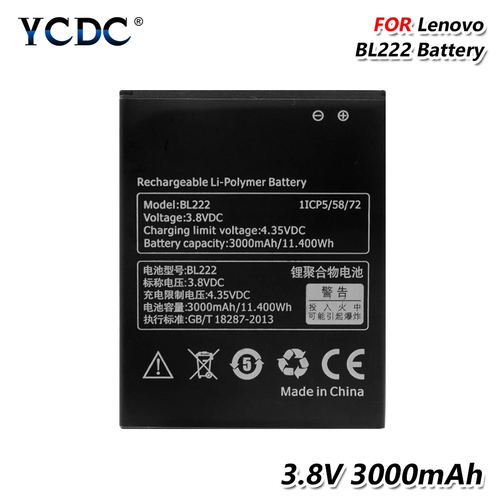 3 7 V 2000mAh BL192 мобильный телефон аккумуляторная батарея для Lenovo A328 A328T A526 A750 A529 A560 A680