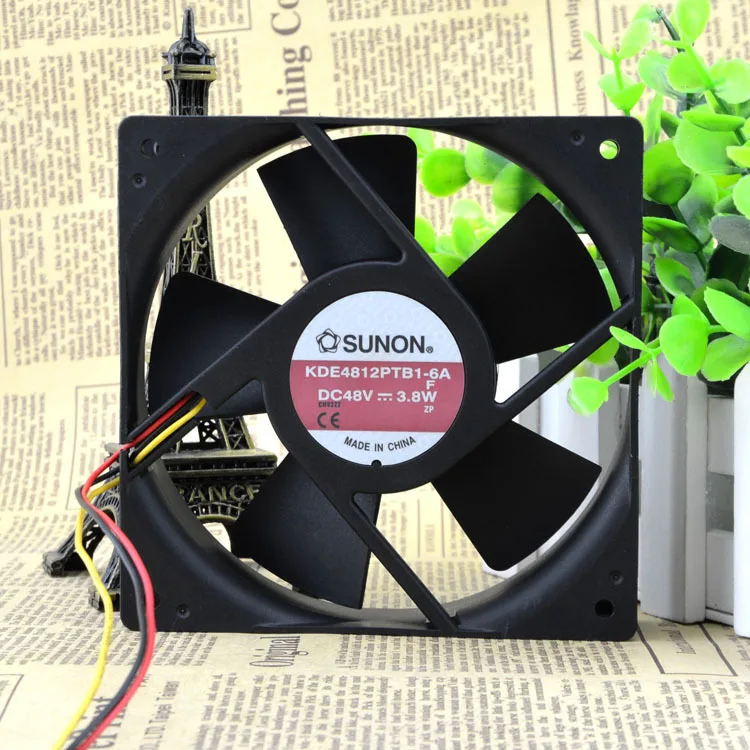 

Оригинальной конструкции квази SUNON KDE4812PTB1-6A 48V 3,8 W (12 см); 12025 вентилятор преобразователя