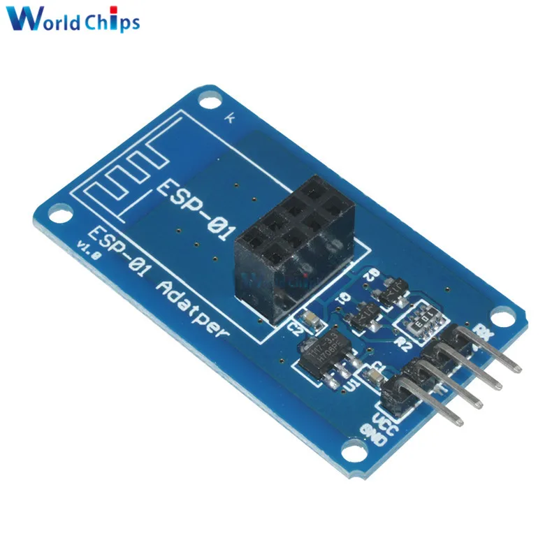 Серия ESP8266 Wi Fi беспроводная плата адаптера esp01 модуль 3 В 5 совместимый