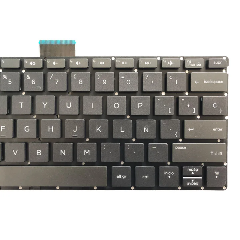 Новая испанская клавиатура для ноутбука для hp павильон 11x360 11-u000 m1-u000 M1-U001DX черный без рамки клавиатура