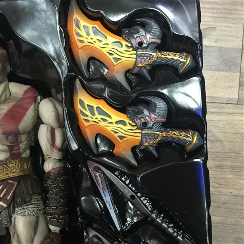 Квадратная игрушечная фигурка Fenix Play KAI God of War Kratos ПВХ 23 см 9,0" Аниме игра игрушка подарок для друзей Коллекционная модель куклы