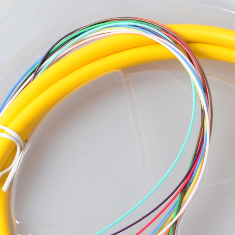 12 ядро волоконно оптический пучок Pigtail LC PC UPC Одномодовый FTTH SM 9/125 1 5 метров