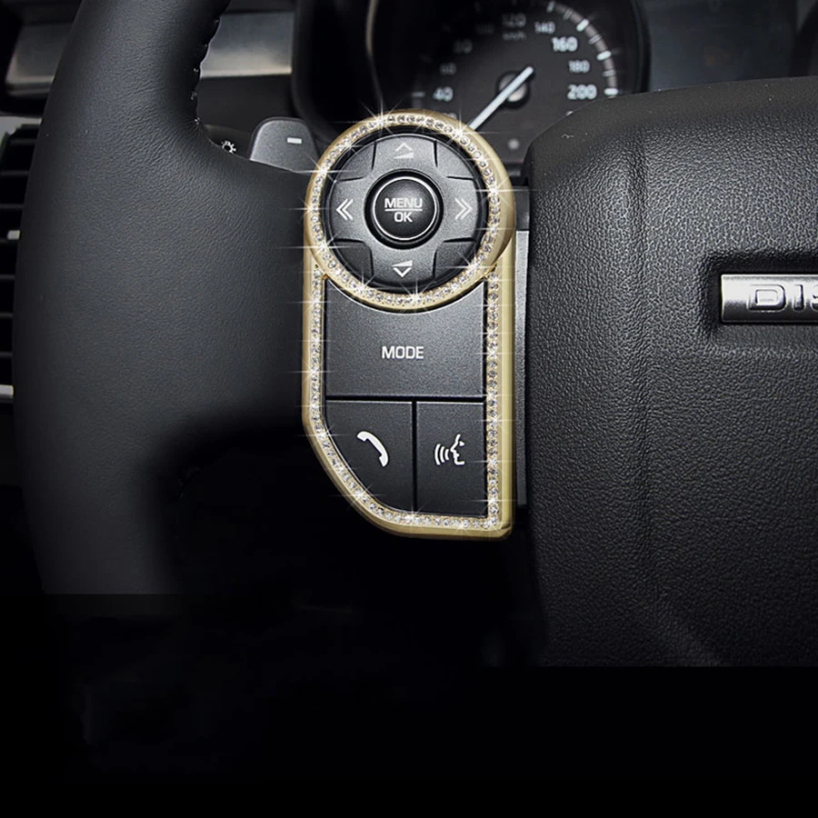 Silver/Gold Steering Wheel Button Trim For Range Rover Sport Styling | Автомобили и мотоциклы