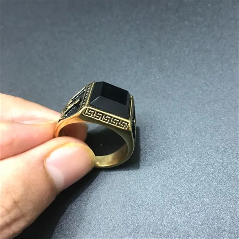 Для Мужчин's Винтаж 316L Нержавеющая сталь кольца масонское кольцо для мужчин