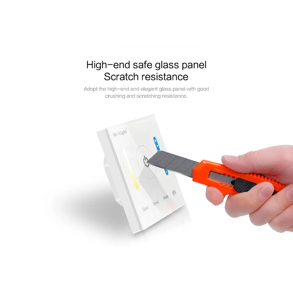 Mi light Настенный сенсорный панель Полноцветный CW/WW RGB CCT пульт дистанционного