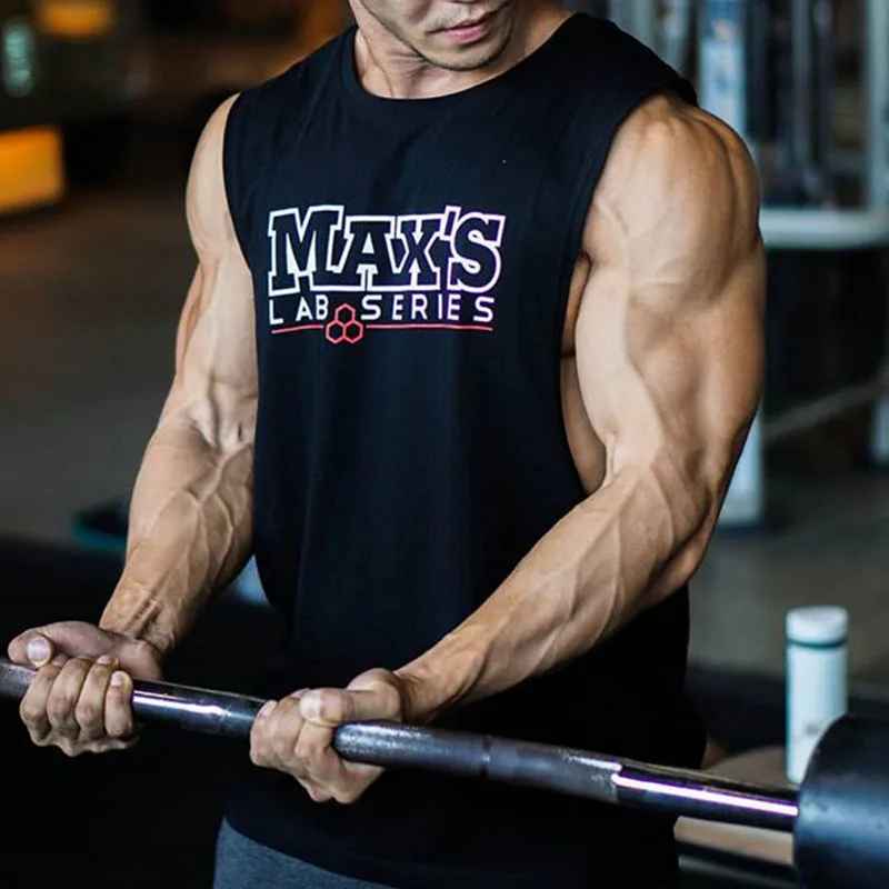 GYMLOCKER Новые майки для тренажерных залов топы фитнеса бодибилдинга брендовые
