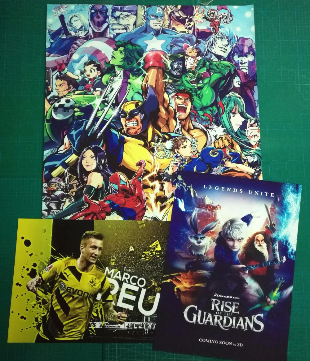 Два Товары для птиц петь на зеленый завод цветок Уолл Шелковый плакат холст